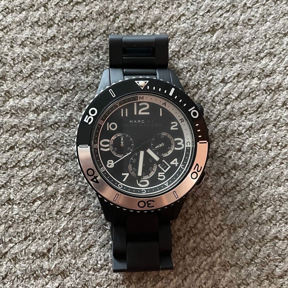 Marc Jacobs Black Men’s Watch